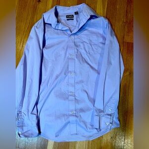 Button down dress shirt boys XL size 18-20. Lilac color